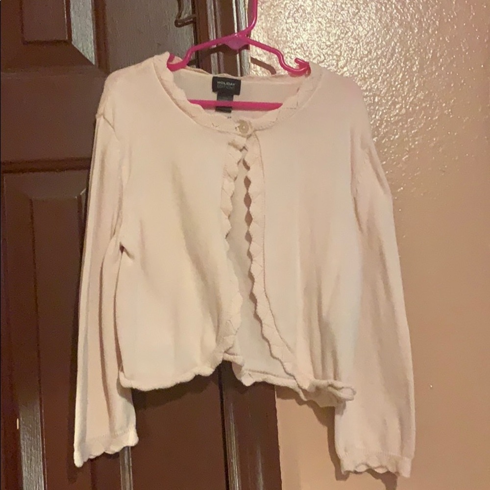 Holiday editions pink vest